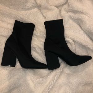 Black booties
